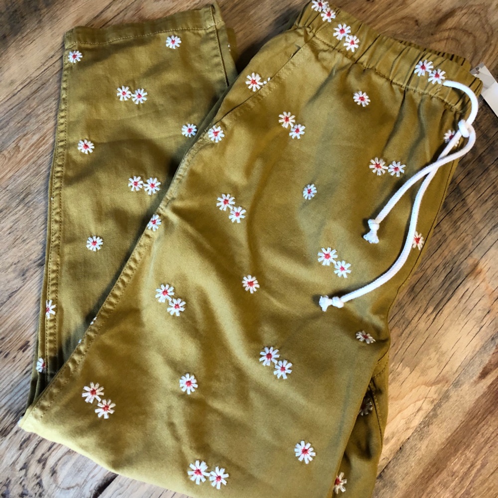Madewell Drawstring Classic Straight Pants